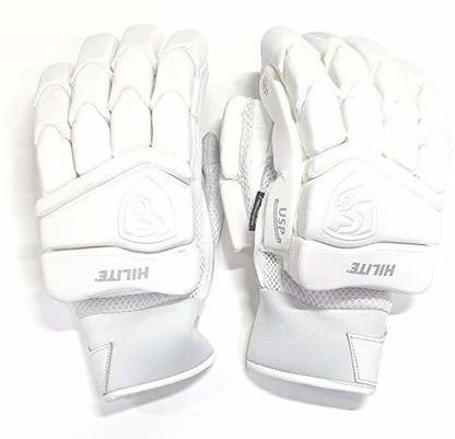 SG Hilite White -Mens-(15+)-RH-Petard Leather Palm- 2022 Model Batting Gloves