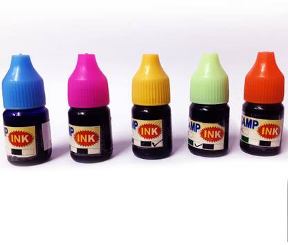 dinojames Self Inking Stamp Ink 25ml (Black) Stamp Pad Ink