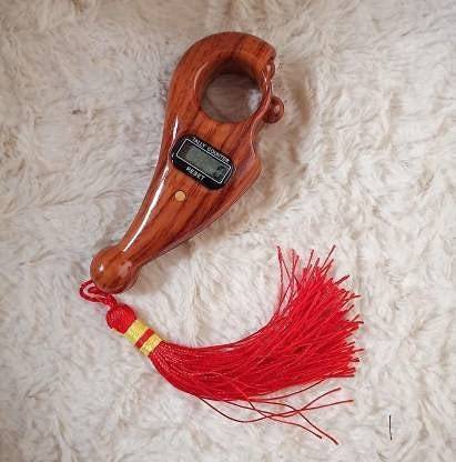 FabTop Digital Finger Rotating Prayer Beads, Mala Mantra jap Digital Tally Counter Digital Tally Counter