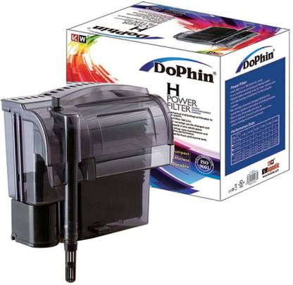 Mr Traders Dophin H100 Hang On Back Filter Power Aquarium Filter