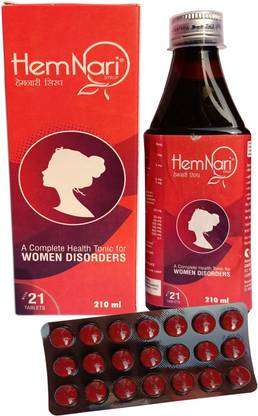 HEMNARI 210 ML WITH 21 TABLETS