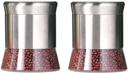 Sv Enterprise Steel Tea Coffee & Sugar Container  - 360 ml
