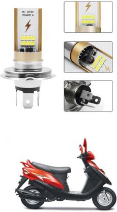 PECUNIA Bike H4 LED COB Motorcycle Bike Hi/Lo Headlight Lamp Bulb 189 Headlight Motorbike LED for Mahindra (12 V, 10 W)