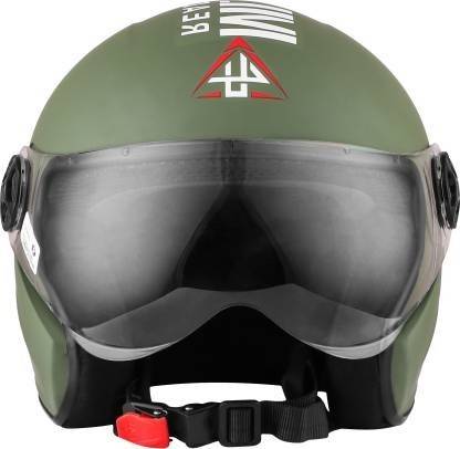 HEAVEN Open-Face Men & Women Scooty & Bike Riding Unbreakable Motorbike Helmet