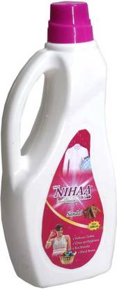 NIHAA WIN NIhaawin Liquid detergent 1 litre, suitable for machines & hand. Sandalwood Liquid Detergent