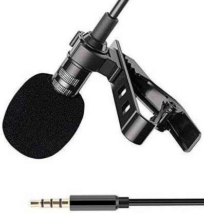 MOOZMOB Professional Grade Lavalier Mic Collar Mike Youtube Mic for Video Recording ASMR Microphone