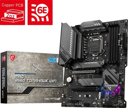 MSI MAG B660 TOMAHAWK WIFI DDR4 LGA 1700Socket ATX Intel B660 Chipset DDR4 Motherboard for Desktop