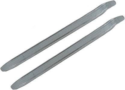 GADGET DEALS Tyre Lever Chrome finish for Bike Car 12 inch Set Of 2 Tubed Tyre Puncture Repair Kit