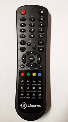 CLARION Siti Digital Cable SetTop Box Compatible for Siti Digital Cable SetTop Box SITI CABLE, SIRI DIGITAL Remote Controller