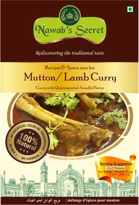 Nawab's Secret Mutton/Lamb Curry Masala [Pk of 4]