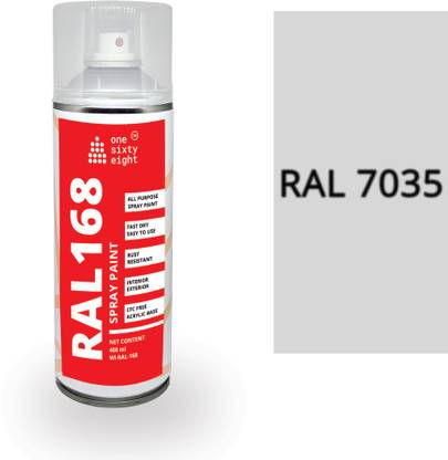 one sixty eight RAL 7035 Grey Spray Paint 400 ml