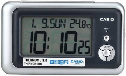 CASIO Digital Grey Clock