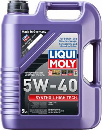 Liqui Moly Synthoil High Tec 5W-40 (5 LITER) Full-Synthetic Engine Oil