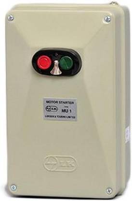 L&T SWITCHGEAR MU1 DOL Starter with MU Relay(9-14 AMP);7.5HP PUMP;CAT No. : SS95647COAO Water Pump Starter