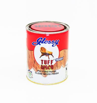 1001 TUFF WOOD POLYURETHANE CLEAR WOOD FINISH WITH HI-GLOSS CLEAR, TRANSPERANT Wood Varnish