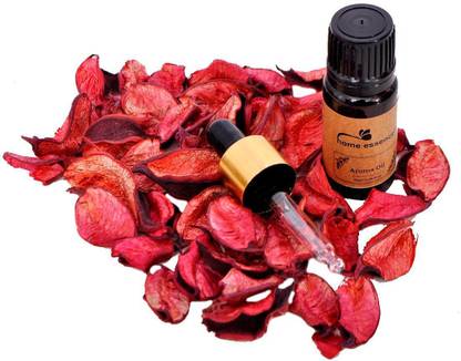Home Essence First Day Of Spring Aroma Oil Undiluted 100% pure concentrated Aroma/ Burner/ Potpourri/ Reed Diffuser Oil, Fragrance Oil -FIRST DAY OF SPRING, 10ML + Potpourri dried leaves