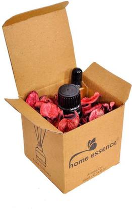 Home Essence Wish Mood Aroma Oil \Undiluted 100% pure concentrated Aroma/ Burner/ Potpourri/ Reed Diffuser Oil, Fragrance Oil - WISH MOOD, 10ML + Potpourri dried leaves