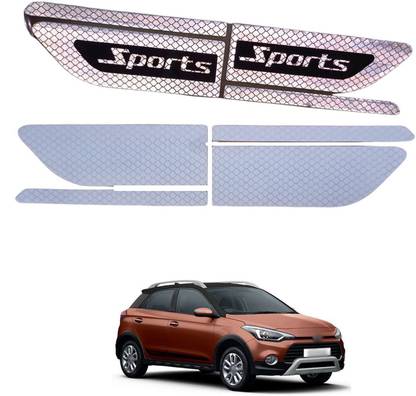 PROEDITION Car Decals Side stickers Reflective Strip Door Warning Reflector Carbon 270 5 mm x 5 m Silver Reflective Tape