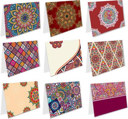 Gimli Blank Note Cards and Envelope, Best for Writing Note for Buyers 15 x 10 Cm 9 Pcs Greeting Card