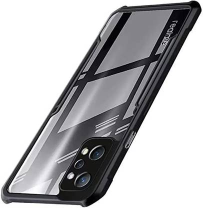 mobies Back Cover for Realme GT Neo 2 (Transparent, Black, Grip Case)
