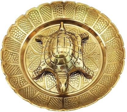 G.FIDEL Career & Good Luck Gift Kachua Item for Wealth & Success in Business Home Decor Decorative Showpiece  -  2.5 cm