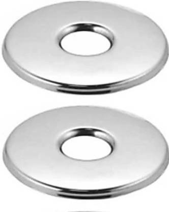 Anzo Trading Company Anzo Round Brass Flange CP Cap Pack of 2 Plate Flange