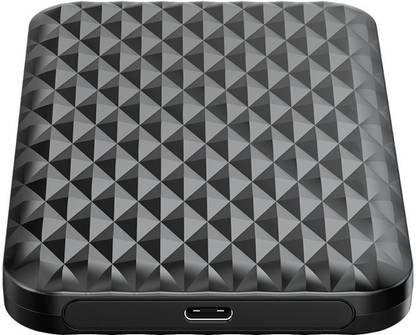 ORICO 2520C3-CX 2.5 INCH USB3.1 GEN1 TYPE-C PORTABLE ENCLOSURE BLACK 2.5 inch External Enclosures Box for 2.5"