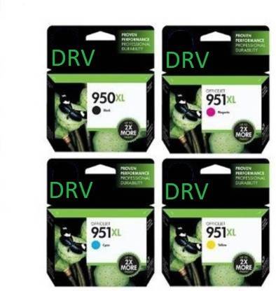 XAR HP 951XL Black + Tri Color Combo Pack Ink Cartridge