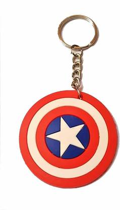 HILY Rubber Keychain and Keyring | Key Ring for Car Bike Home Keys Key Chain