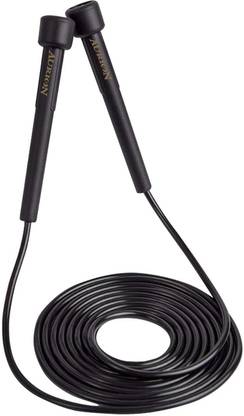 LYCAN Skipping Rope (Black, Pack of 1) | Men and Women Jumping Freestyle Skipping Rope