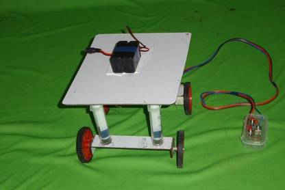 santosh the project maker PNEUMATIC SUSPENSION VEHICLE PROJECT