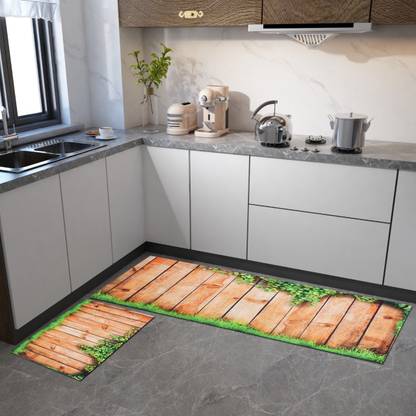 Rudra Polyester, Rubber Floor Mat