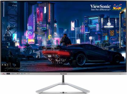 ViewSonic VX 80.01 cm (32 inch) WQHD LED Backlit IPS Panel Inbuilt Speakers | Frameless Monitor (VX3276-2K-MHD-2/VX3276-2K-MHD)