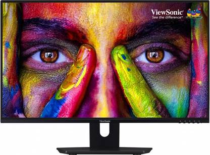 ViewSonic VX Series 60.96 cm (24 inch) Quad HD LED Backlit IPS Panel Frameless Monitor (VX2480-2K-SHD)