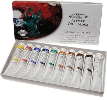 Winsor & Newton Artists' Oil Colour Intro Set of 10 Tubes x 21 ML