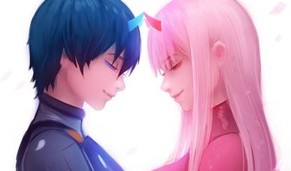 Darling In The Fran Xx Anime Series Matte Finish Poster Paper Print