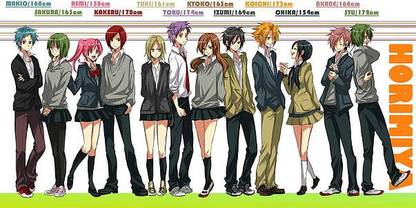 Horimiya Hori Kyouko Yoshikawa Yuki Ishikawa Toru Matte Finish Poster Paper Print