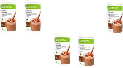 HERBALIFE Formula 1 Shake CHOCOLATE Flavour For Weight Loss 5 PCS Protein Shake