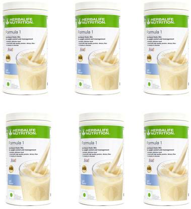 HERBALIFE Formula 1 Shake Kulfi Flavor 6 PIECES Protein Shake