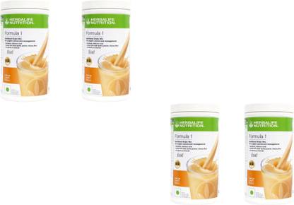 HERBALIFE Formula 1 ShaK ORANGE Flavour For Weight Loss 4 PCS Protein Shake