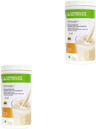 HERBALIFE Formula 1 Shake Banana Caramel Flavour For Weight Loss 2 PCS Protein Shake