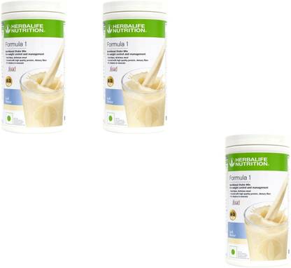 HERBALIFE Formula 1 Shak KULFI Flavour For Weight Loss 3 PCS Protein Shake