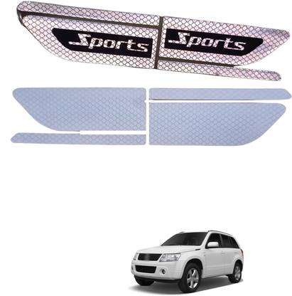 PECUNIA Car Decals Side stickers Reflective Strip Door Warning Reflector Carbon 324 5 mm x 5 m Silver Reflective Tape