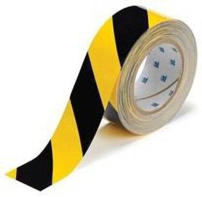 Phoenix Enterprise Zebra Yellow-Black 76 mm x 45 m Multicolor Reflective Tape