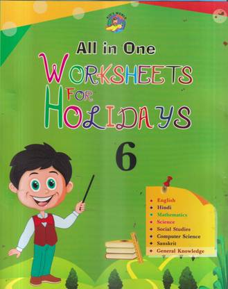 All In One Worksheets For Holidays Class -6