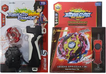AZAD57 Beyblade Burst Series Storm Spriggan B-35 and Legend Spriggan B-86 Combo
