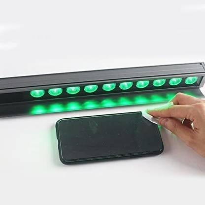Best Services LCD Screen Dust Detection Lamp for smartphone Mobile Phone Repair Green Light UV Sterilization Stick