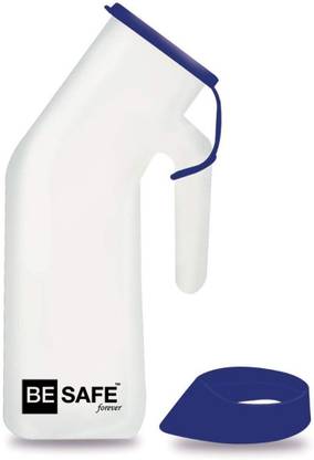 BE SAFE Forever Urine Pot Urinal Bottle 1000 ml Male and female Urine Collector for bed Patient Urine Pot