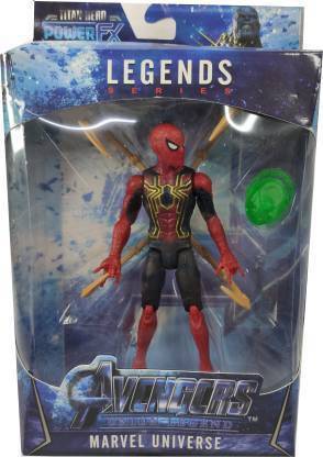 shreekanak Super Hero Spyderman 6 inch with led light and weapon