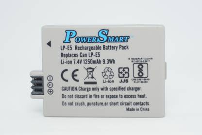 Power Smart  for LP-E5, Work with Canon EOS 450D, 500D, 1000D, Digital Camera  Battery